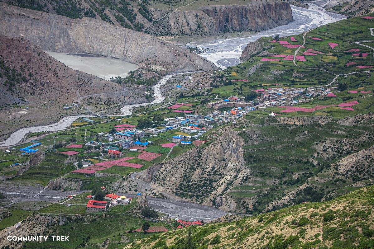 Manang Village, Annapurna. 